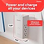 Staples TECH 6-Outlet 3-USB Port Surge Protector, 1200 Joules, White (ST62778)~#|#~1820DED5-A027-430B-97ABF6B2EE62ACE8_sc7