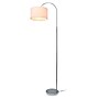 Creekwood Home Vista 66" Brushed Nickel Floor Lamp with Drum Shade, White (CWF-3006-WH-LB)~#|#~18222407-A2BC-4957-8F93B18527F27AE5_sc7