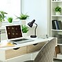 Simple Designs Sleek Essentials LED Desk Lamp, 15.2", with USB Ports, Black (LD1072-BLK)~#|#~182808F9-F7B2-426E-B151178C47F9C0A9_sc7