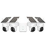 aosu 2K QHD 3.0-MP Outdoor Dual-Band Wireless AI-Smart Solar Security 4-Camera Kit with HomeBase Recorder, White (C9C-4H)~#|#~182E927D-4BC2-4D47-9D293146A0B144F9_sc7