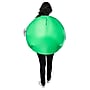 Party City Rubies Green M&M Costume, Adult, One Size (1000794-OS-STP)~#|#~18363493-5994-41BD-829B4C2330D83540_sc7