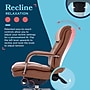 La-Z-Boy Sonata Ergonomic Bonded Leather Swivel Executive Chair, Cognac and Graphite (CCHR10014C)~#|#~183689D5-799D-4DD3-8F95E64C6A4FACCA_sc7