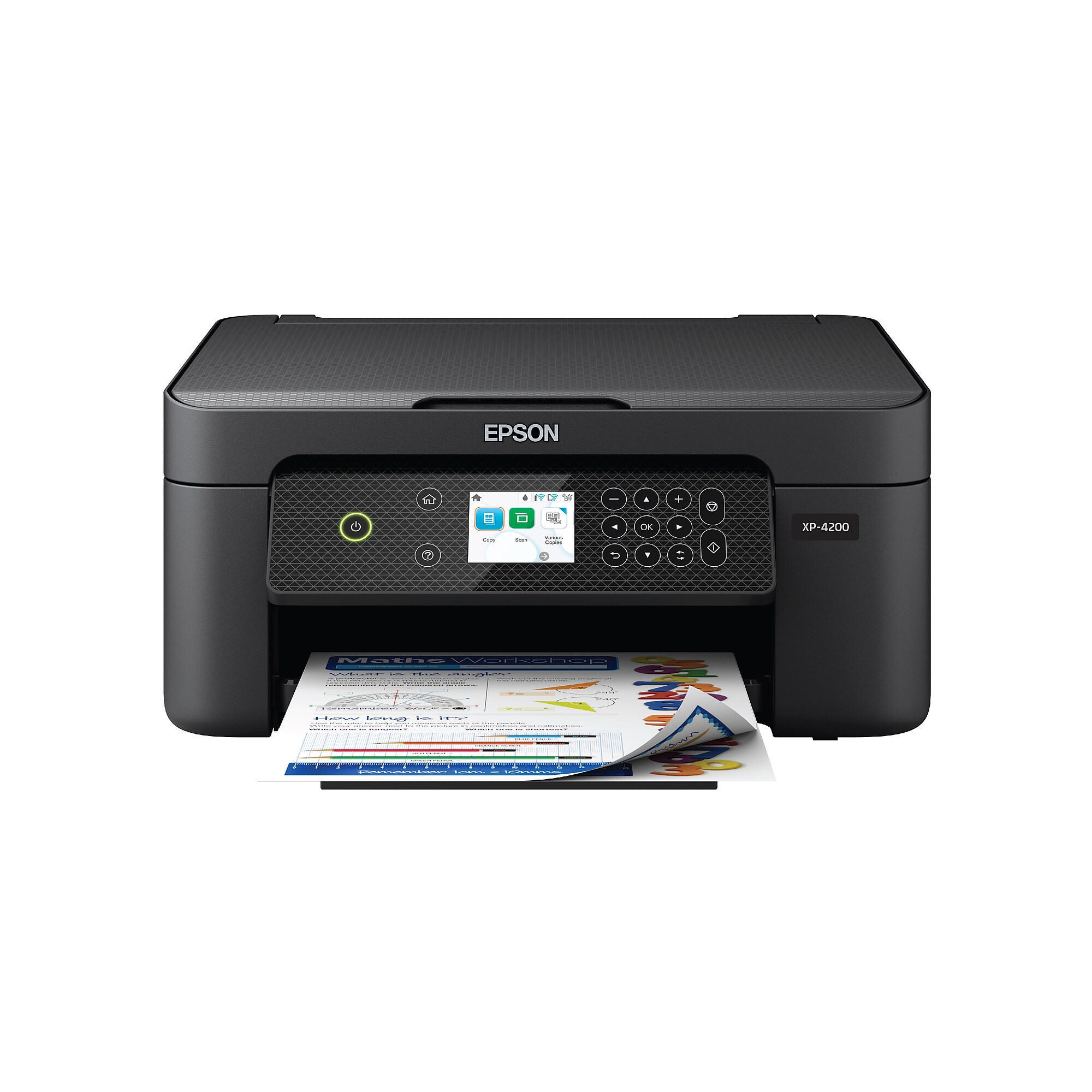 Epson Expression Home XP-4200 Wireless Color Inkjet Printer, All-In-One, Print, Scan, Copy (9472525) Sansujyuku sansujyuku.com