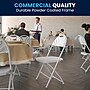 Flash Furniture HERCULES™ Plastic Armless Folding Chair With Fan Back, White, 40/Pack (40LEL4WHITE)~#|#~183E1B32-003F-41CB-BD7F0D167D54C1A2_sc7