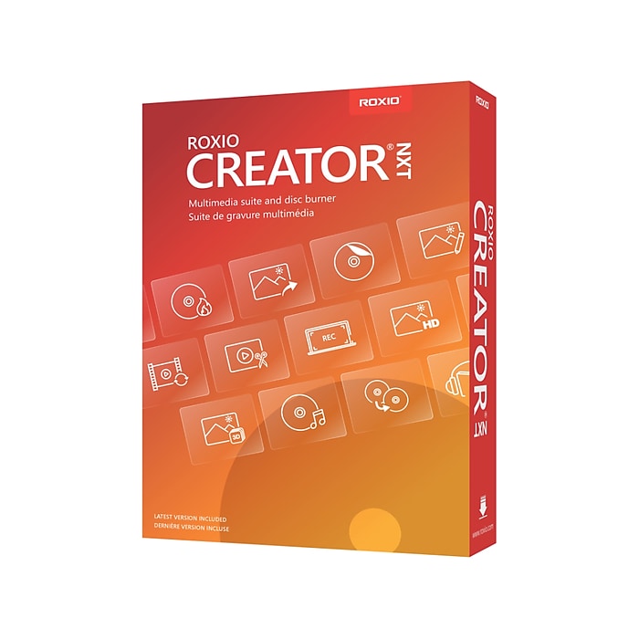Corel Roxio Creator NXT 9 for 1 User, Windows, Download