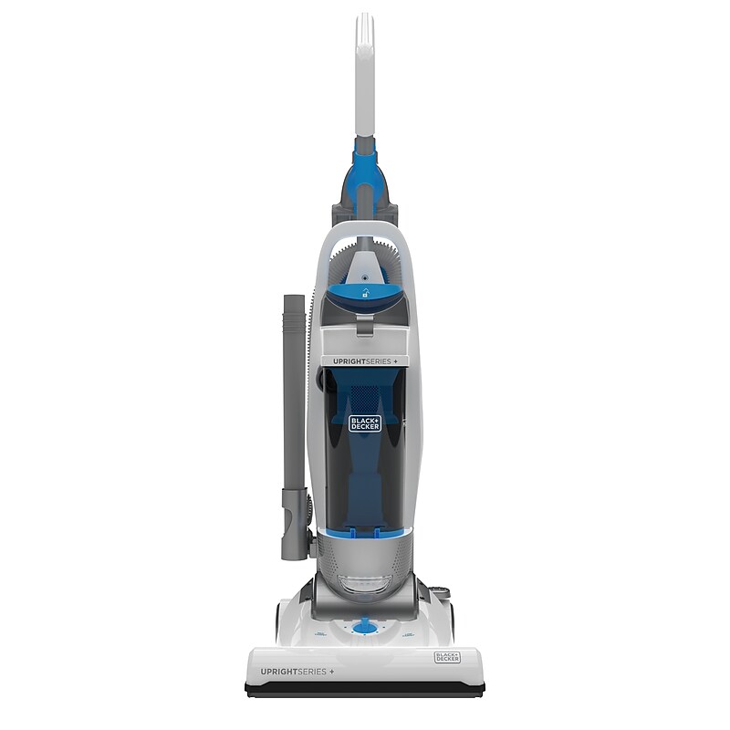 Black & Decker UprightSeries+ Vacuum, Bagless, White/Blue (BDUR2-WHT) image 1