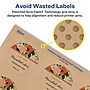 Avery Laser/Inkjet Round Multipurpose Labels, 2" Dia., Kraft Brown, 600 Labels/Box (94501)~#|#~184B3D6C-69ED-4B96-8A7E4DFADA2CCB0D_sc7