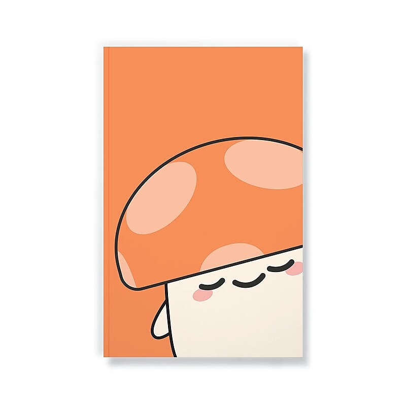 Denik Smoko Kai Mushroom Journal, 5.25" x 8.25", College Ruled, 144 Pages (LFC1891L) image 1
