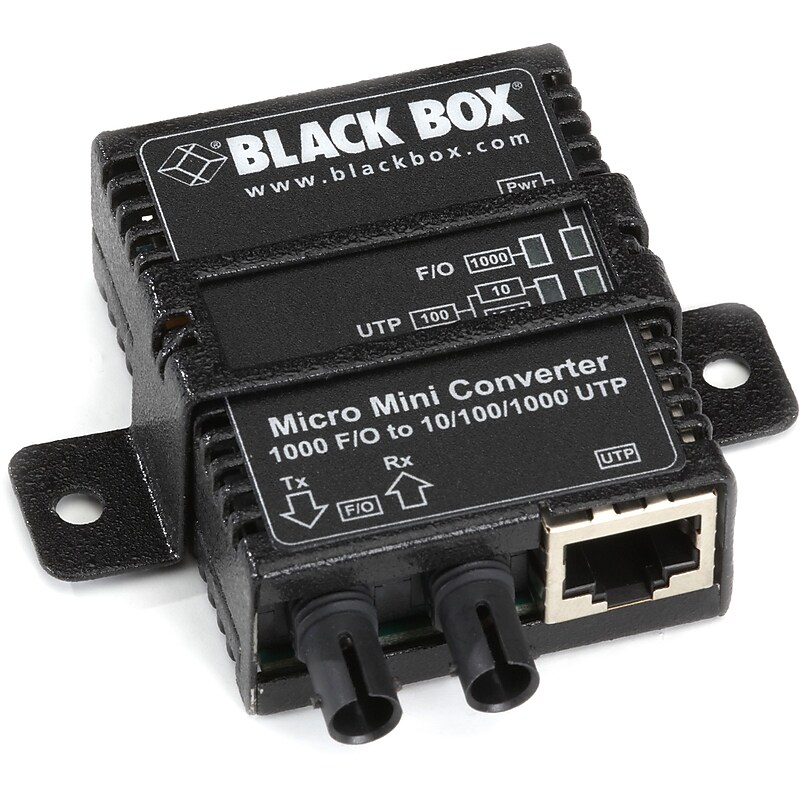 Black Box LMC400-WALL Micro Mini Media Converter Wallmount Bracket image 1