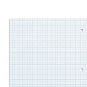 Staples 1-Subject Notebook, 8" x 10.5", Graph Ruled, 70 Sheets, Black (TR23986)