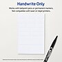 Avery No-Iron Waterproof Fabric Labels, Assorted Shapes/Sizes, White, 150 Labels/Pack (40726)~#|#~185ADA37-9C27-48BE-A482FA267C795477_sc7