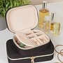 Household Essentials Small Fabric Travel Jewelry Organizer Box, Black (HE1176)~#|#~1863514E-B345-4E70-B439DD07EE4AD1E7_sc7