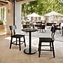 Flash Furniture TopGuard 24" Round Wood Dining Table with Round Base, Black Faux Marble/Black Base (STRD24BMATR18)~#|#~1865FEC8-692B-46E3-9C783214C2542097_sc7