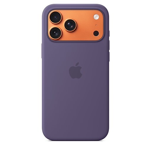 Apple Silicone MagSafe Phone Case for iPhone 17 Pro Max, Purple