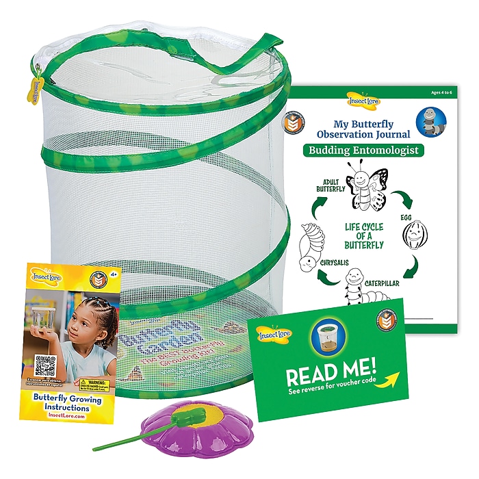 Insect Lore Birthday Butterfly Garden Butterfly Growing Kit With Live Butterflies Butterfly Kit For Kids Includes Butterfly Insect Lore Birthday Butterfly Garden Butterfly Growing Kit With Live Butterflies Butterfly Kit For Kids Includes Butterfly
