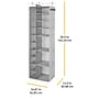 Whitmor Hanging Shoe and Sweater Organizer, Gray (5455-9667)~#|#~18693F6B-A018-44BA-9C8401B9B483BEA6_sc7