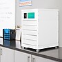 Luxor Kwik IQ Pro Lockable 5-Unit Electronics Storage Cabinet, White Steel (KBSL100)~#|#~186CCA24-AEC2-48A0-931ADE92219FC69C_sc7