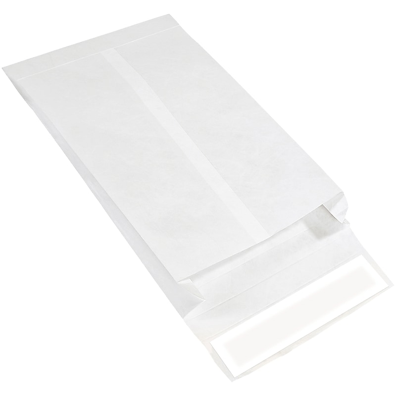 Partners Brand Tyvek Self Seal #10 Catalog Envelope 9" x 12", White, 100/Carton (TYE09122WE) image 1