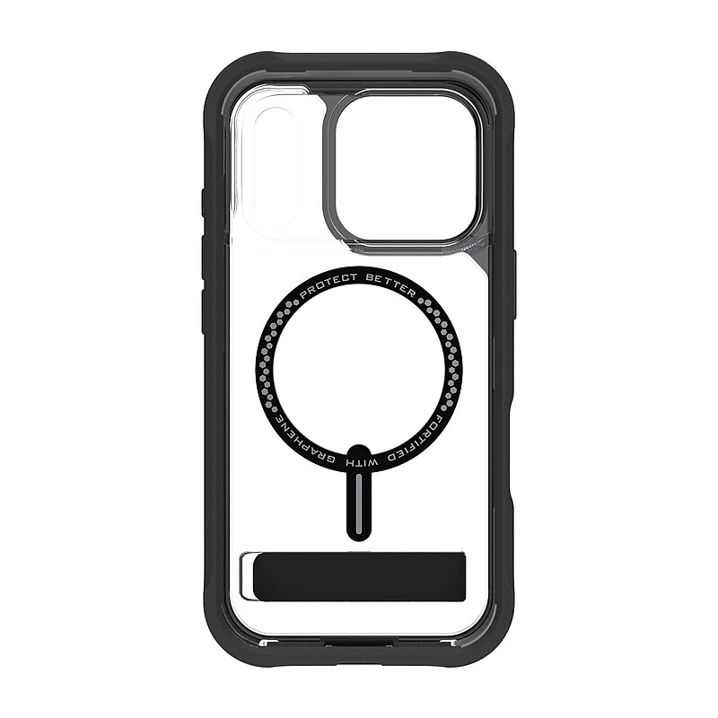 ZAGG Rainier MagSafe Phone Case for iPhone 17 Pro, Shock Absorbing, Black (702319158) image 1