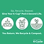 Keurig® K-Cycle® K-Cup® Pod Recycling & Composting Program Bins, Small Bins 175 pod capacity each, 5/Pack (5000350631)~#|#~186F9041-A894-4110-ABB3A618A4475FE7_sc7