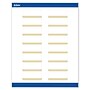 Avery Laser/Inkjet Rectangle Multipurpose Labels, 1" x 2-5/8", White, 160/Pack (S00EWS)~#|#~1871CF14-51C1-4C9E-8F556229581E5DE1_sc7