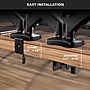 Mount-It! Adjustable Dual Monitor Desk Mount with Gas Spring Arms, 13" to 32", Black (MI-1882BLK)  ~#|#~1872A79D-0AD8-4C7F-98E9F0A7C841A851_sc7