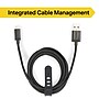 NXT Technologies 4 Ft. Braided USB-A to Micro-USB Charging Cable for Samsung/Android, Black (NX54334)~#|#~1879191D-EACA-4CF2-8F66A1A2FC64FF4A_sc7