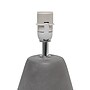 Creekwood Home Tapered Concrete 14.37" LED Table Lamp, White (CWT-1010-WH)~#|#~18796E44-647F-465C-81AB644C62FD57DF_sc7