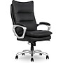 La-Z-Boy Jenkins Ergonomic Bonded Leather Executive Big & Tall Chair, 400 lb. Capacity, Black (60075-BLK)~#|#~187E97D8-A5B7-43ED-ADBC6E67387649C7_sc7