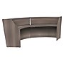 Regency Marque 124.5"W Curved Reception Desk Workstation, Driftwood Gray (77292GY)~#|#~187FA83B-6A4D-4A98-8207073F1B984010_sc7