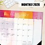 2026 Willow Creek Abstract Art 22" x 17" Weekly & Monthly Desk Pad Calendar (57193)~#|#~18825248-3F53-45B9-80142831F130A73F_sc7