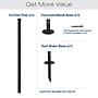 Excello Global Products Bistro Pole for String Lights, Black (EGP-HD-0429)~#|#~18837270-0D0C-4F6D-8918606D3D7D1D03_sc7
