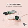 Satechi OntheGo 2-in-1 Wireless Charger, Desert Rose (ST-QTG21R)~#|#~1884911B-F866-400E-AE4BB3EB076654D3_sc7