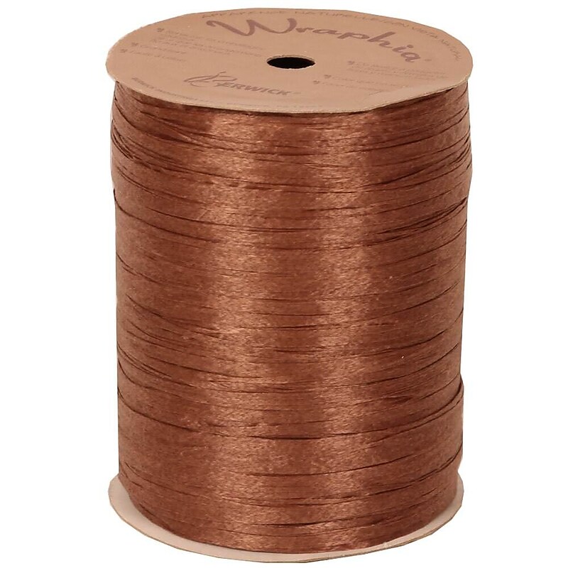 JAM Paper Raffia Ribbon, Coppe (1082779) image 1