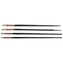 Silver Brush Natural Hog Bristle, Filbert Brushes, 4/Pack (SLVGP1081)~#|#~188850AC-7372-437C-B454769D2519D2D3_sc7