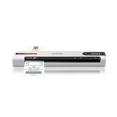 Epson RapidReceipt RR-70W Wireless Portable Document Scanner, White/Black (B11B253205) Simolary simolary.com