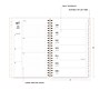 2025-2026 Blue Sky Sincerely Jules Bookcloth 5" x 8" Academic Weekly & Monthly Planner, Cardboard Cover, Ivory (154274)~#|#~188CCCBE-E662-4543-8E373486F16150D9_sc7