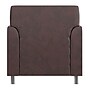 Flash Furniture Hercules Diplomat LeatherSoft Reception Chair, Brown/Chrome Legs (BT8271BNCHR)~#|#~18904403-94C1-4D5A-92A4A35C6B96321C_sc7