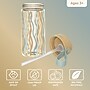 bentgo Whimsy & Wonder Plastic Water Bottle, 15 oz., Wavy (BGKDWB1-WAV)~#|#~18910096-D21C-48EA-A1978C86C5DAFFA5_sc7