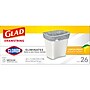 Glad Medium Drawstring Trash Bags with Clorox, 8 Gallon, Grey, Lemon Fresh Bleach Scent, 26/Box(79316)~#|#~18920D3E-ED4E-4854-8E0CEC10620B7C0F_sc7