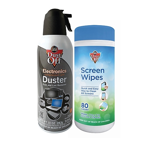Dust-Off Wipes and Duster Combo Kit