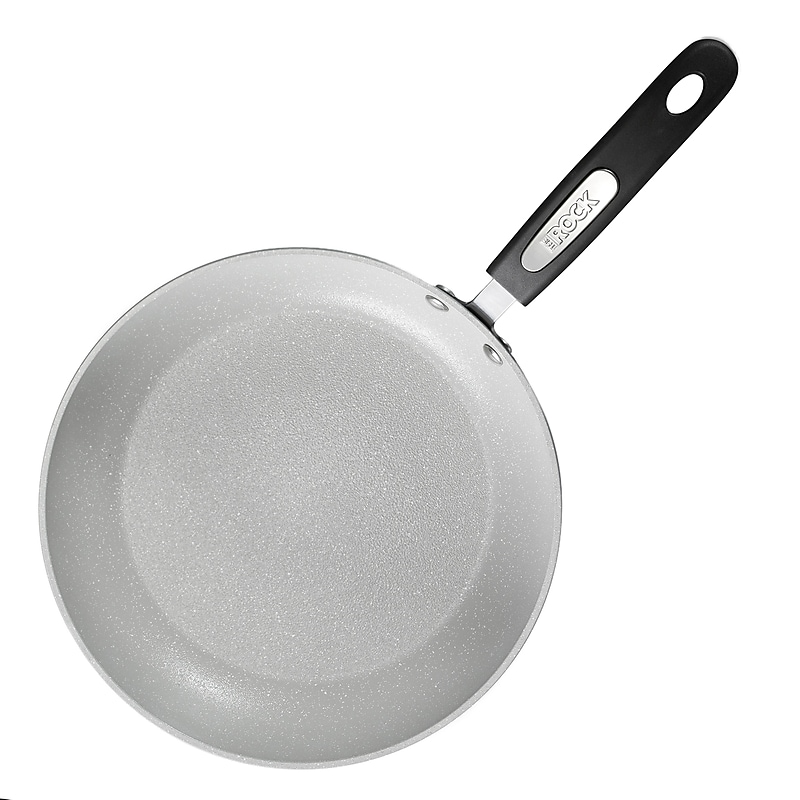 THE ROCK by Starfrit Terra Ceramic 10" Frying Pan, Gray (034743-004-0000) image 1