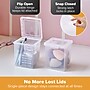 Bostitch Konnect Nest Medium Stackable Boxes, Clear, 2/Pack (23228-2PK)~#|#~189D7C42-BB13-41DD-A885107224324B80_sc7