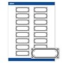 Avery Rectangle Multipurpose Labels, 1" x 2-5/8", White, 160/Pack (19479370596)~#|#~18A29008-12EC-477B-9AEBD632D6CC179F_sc7