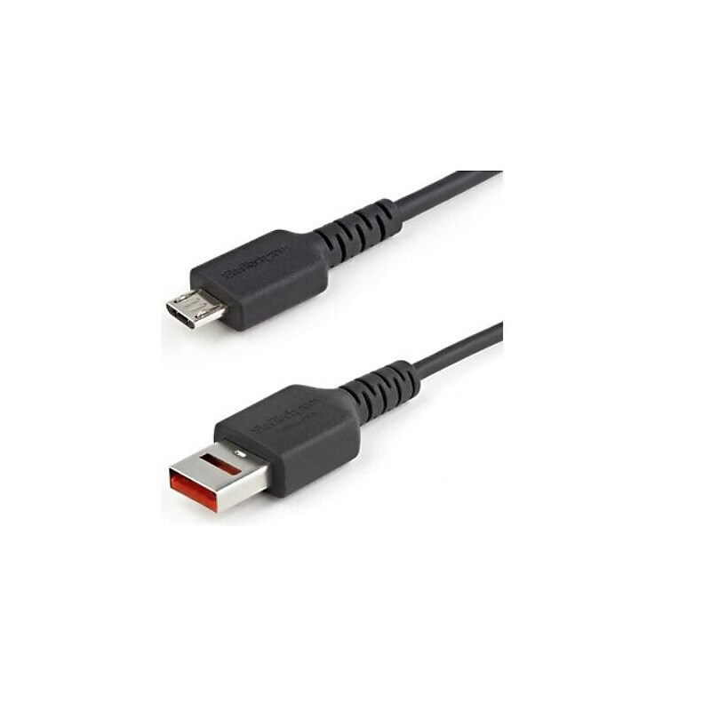 StarTech 3' USB A to USB C Power Cable, Male to Male, Black (USBSCHAU1M) image 1