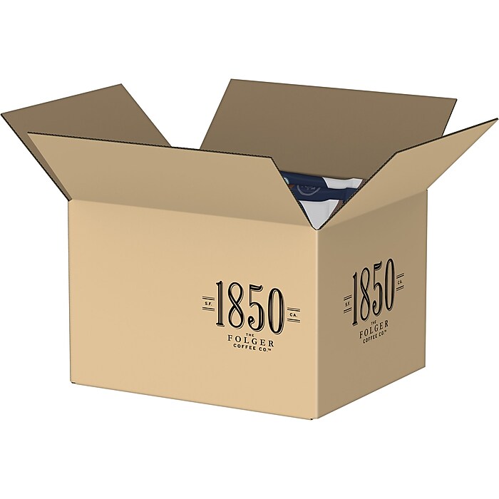 1850 Black Gold Coffee Fraction Pack, Dark Roast, 2.5 oz., 24