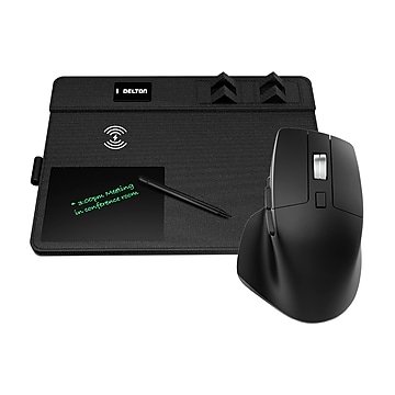 NXT Technologies™ Wireless Ambidextrous Optical USB Mouse, Black