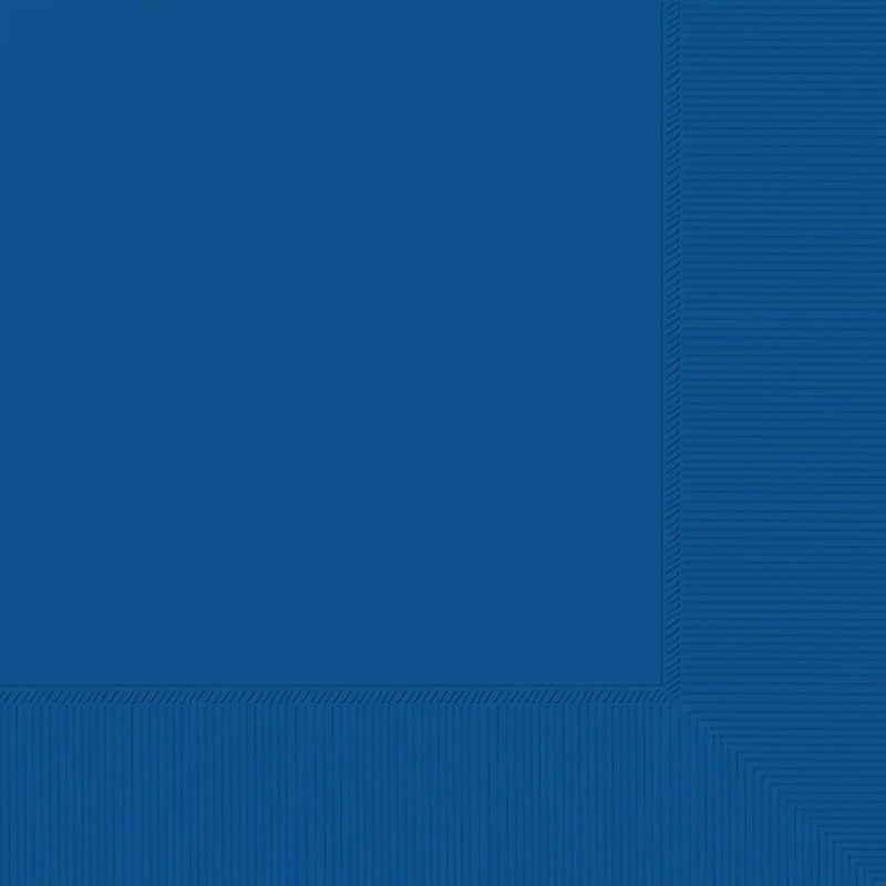 Party City Lunch Napkin, 2-Ply, Royal Blue, 40/Pack (AM61211-105-ST) image 1