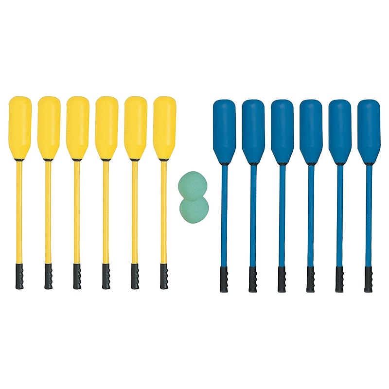 Champion Sports Soft Polo Set, Blue/Yellow (PXSET) image 1
