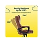 Serta Garret Ergonomic Bonded Leather Swivel Executive Chair, Cognac (43520D)~#|#~18B2CE22-47BE-4B31-BCC33C45DBF8B7F0_sc7